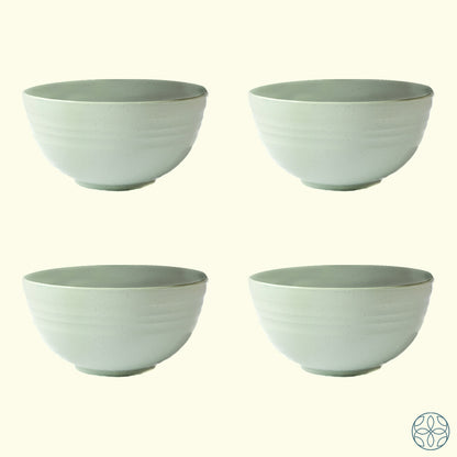 Wheat Straw Serving Bowls Set Of 4