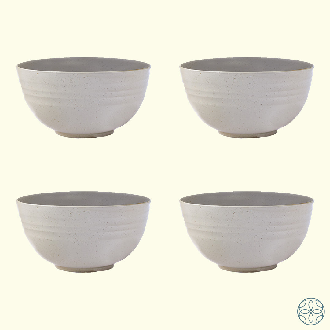 Wheat Straw Serving Bowls Set Of 4